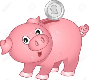 17581463-Illustration-of-a-Piggy-Bank-with-coin-Stock-Illustration-cartoon-pig-money